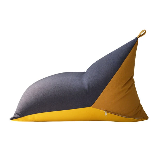 

Новый Уличный Водонепроницаемый Плетеный Диван-мешок Lazy Bean Bag в форме треугольника, Красочный, Удобный, для пляжа и терапии