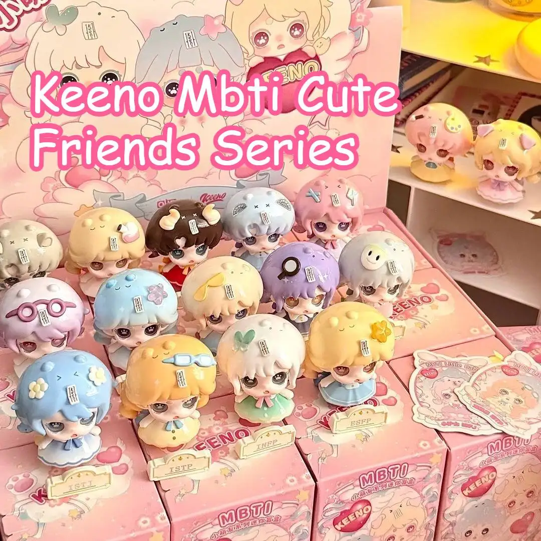 

Keeno Mbti Cute Friends Series слепая коробка милая маленькая скульптура мини-игрушка Mystery Box настольное украшение ENFP INTJ подарок-сюрприз