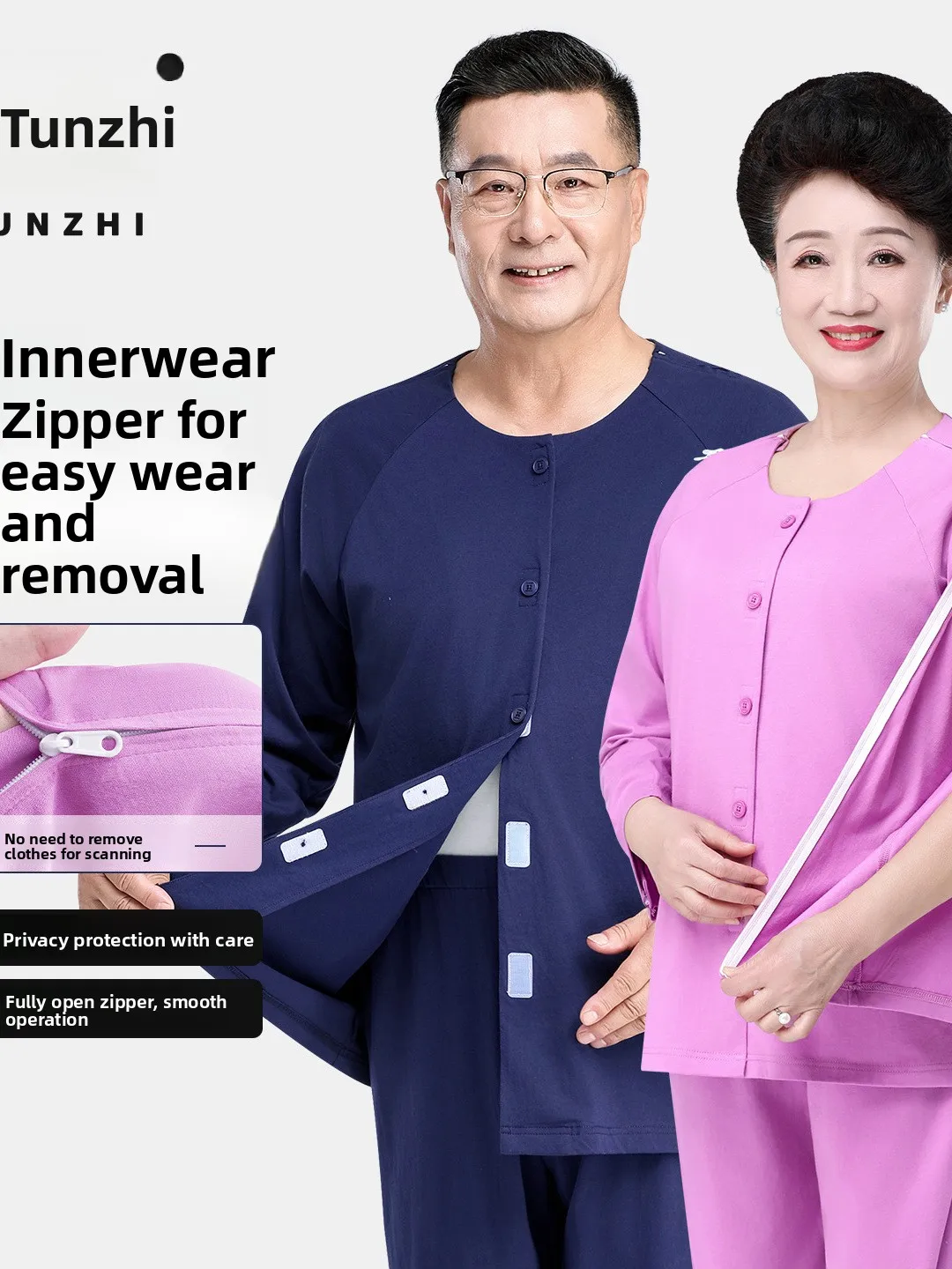 easily-removable-thin-bone-disease-patient-clothes-magic-tape-bedridden-postoperative-paralytic-elderly-people-pajamas
