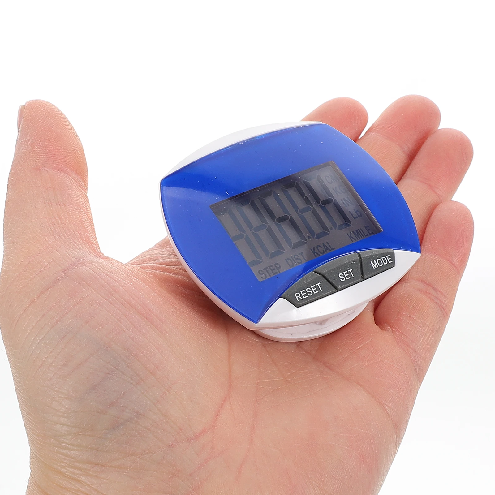 

Electronic Pedometer Walking Sports Fitness Step Counter for Men Seniors Pocket Pedometer Walking Miles Reusable
