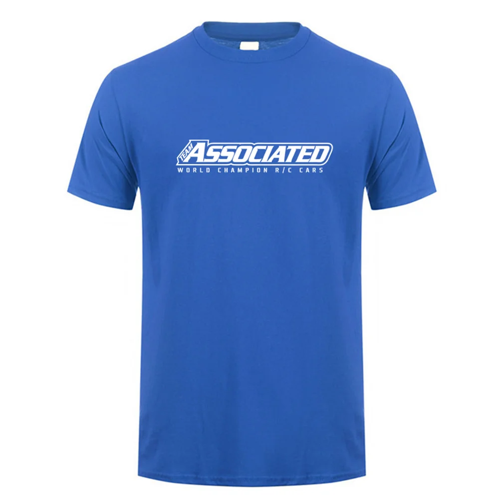 Team Associated Rc Tshirt for Men Summer Unisex Short Sleeve Cotton Team Associated T Shirt Birthday Gifts Man Tops LH-561