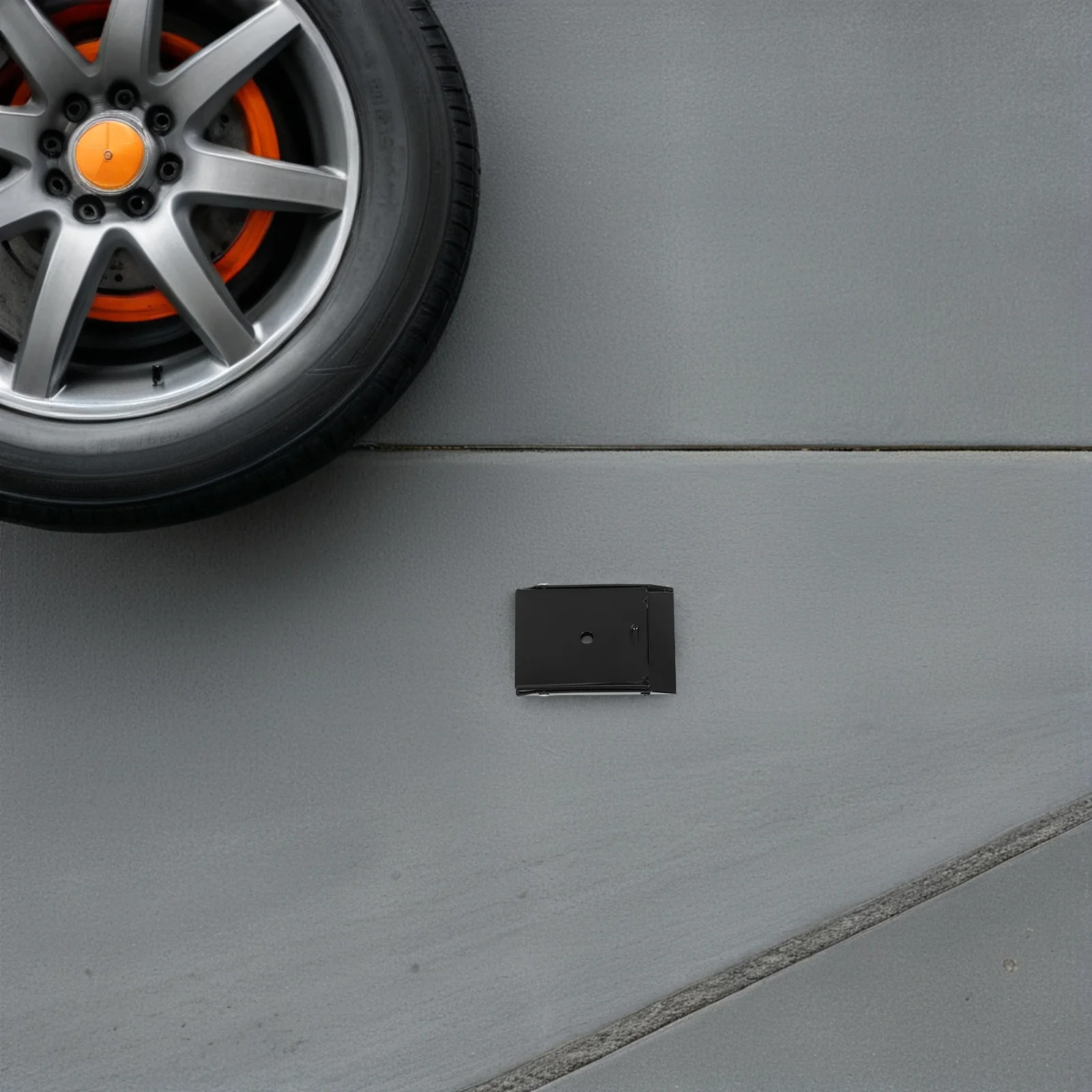 

1 Pair Steel Wheel Chocks For Cars Rvs Trailers Wheel Stopper Anti-Skid Tire Blocks Vehicle Stabilizer