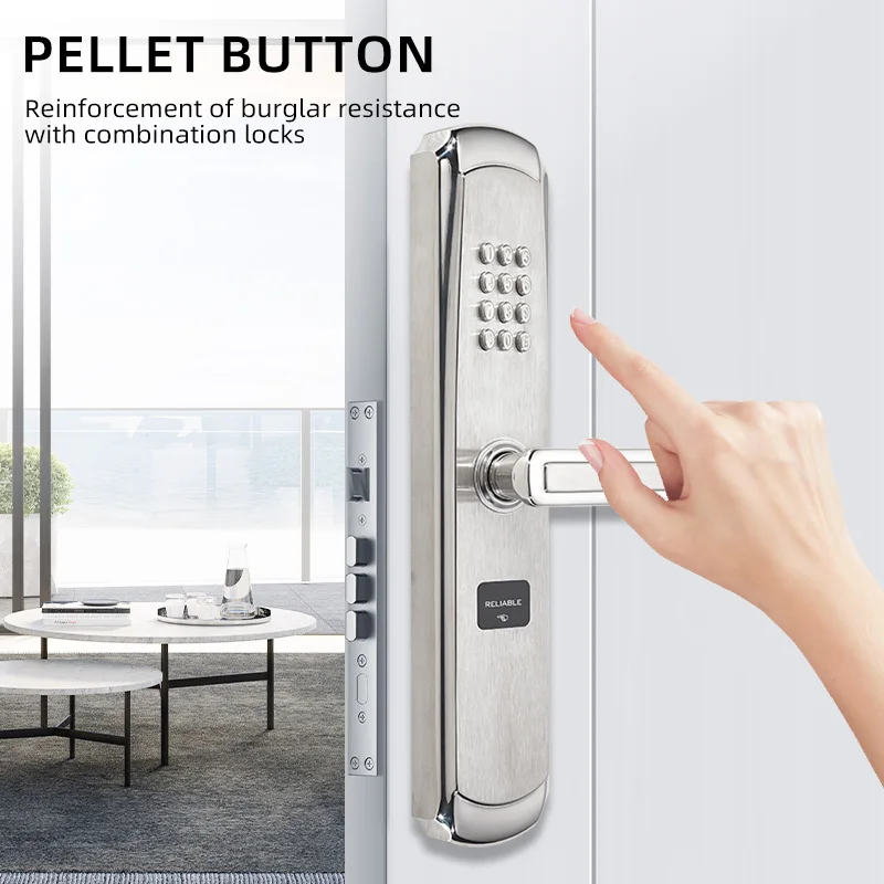 Password Mechanical Code Combination Push Button Lock Main Digital Keyless Door Lock Waterproof