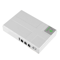 5V 9V 12V Mini UPS Uninterruptible Power Supply USB 10400MAh Battery Backup for WiFi Router CCTV(EU Plug)