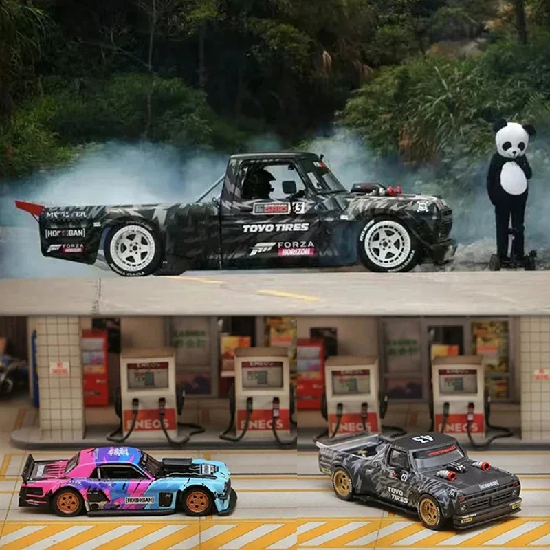 

SW в наличии 1:64 Mustang Hoonicorn RTR F150 Hoonitruck Фигурка панды Литая под давлением диорама Коллекция моделей автомобилей Игрушки Street Warrior