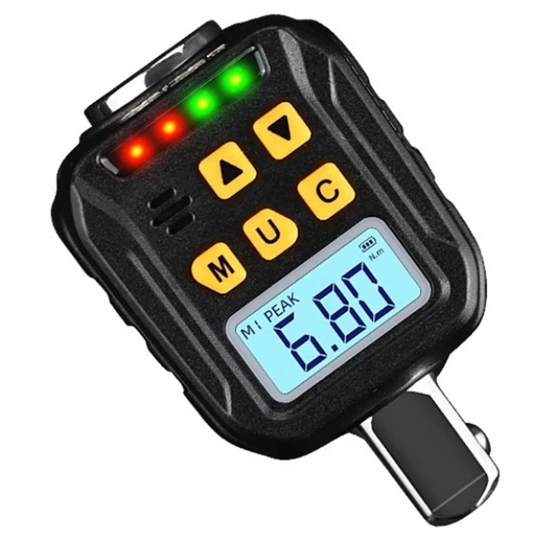 

A63X-Digital Torque Adapter 17-340N.M Adjustable 1/2 Electronic Torque Wrench Bicycle Car Motorcycle Repair Tools