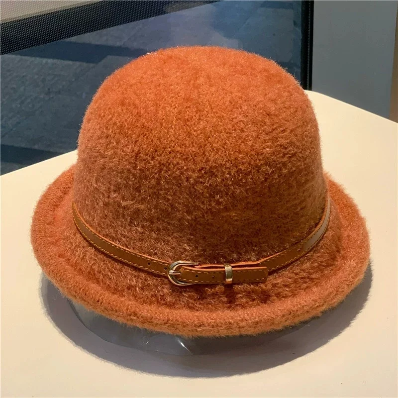 New Arrival: Versatile French-Style Fisherman's Hat for Fall/Winter  Stylish Bucket Hat for Women