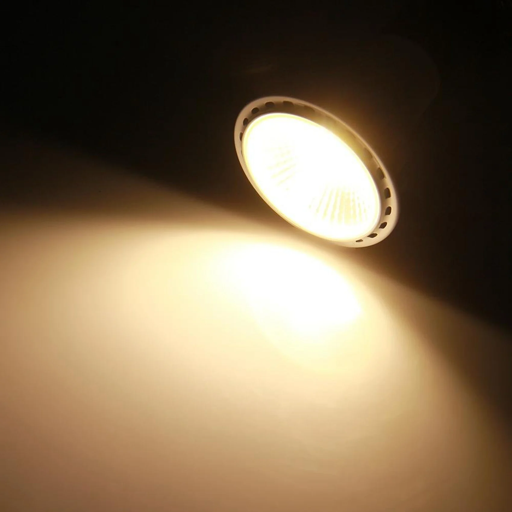 

ABUP-2X GU5,3 / MR16 6W COB LED Lamp Spot Light Bulb Light Bulb 420LM 60° 3000K Warm White DC 12V