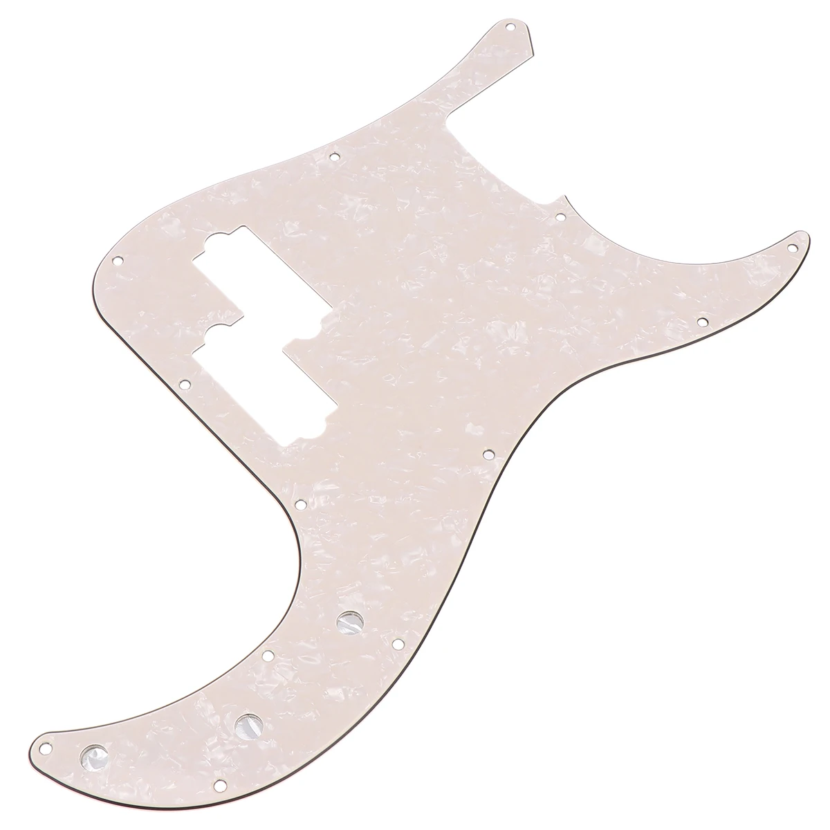 

Bass Guitar Protection Scratch Plate Rebar 13 Holes PB Replacement Part