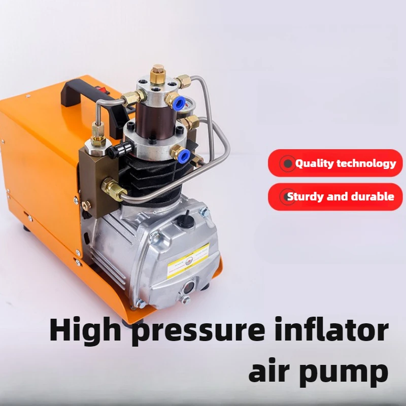 Electric High Pressure Pump 30mpa High Pressure Pump 4500psi 220V/110V Single Cylinder Water Cooling Cycle