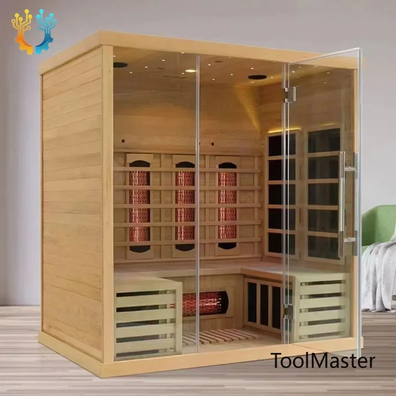 【2026】Custom Size Indoor Infrared Sauna Room Portable Wet Steam Sauna Room For Home
