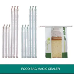12cm 10pcs bag clips Anylock gripstick style seals Food bag sealing clip