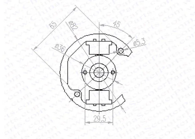 Volante de estator de bobina de encendido para KTM 50 SX 50cc Pro Senior Junior SR JR 50 2001-2008