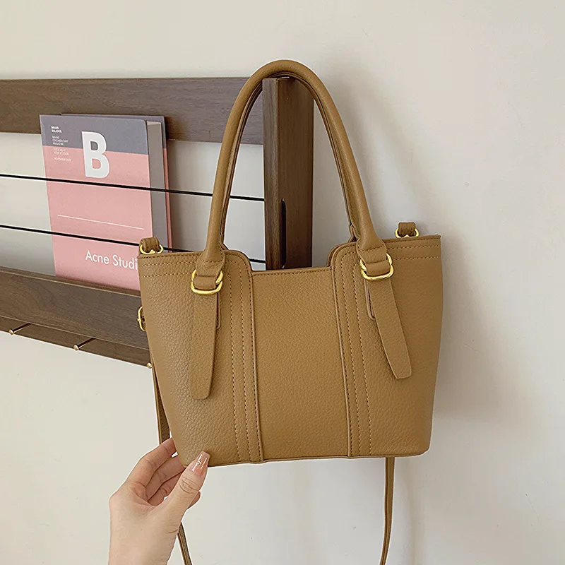 

New Women's Handbags High-end Retro Versatile Crossbody Bag Fashionable Hand Bucket Bag Shoulder Bags