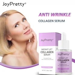 Collagen Face Serum 40ML Facial Smoothing Lifting Pore Shrinking Moisturize Serum Skin Care Beauty Health