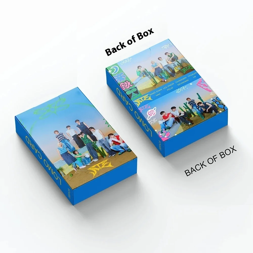 Imagem -03 - Conjunto de Cartões Hyunjin Felix Photo Print Cartões Kpop Lomo Ate Photocards 55 Pcs