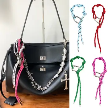 열쇠 고리 중금속 열쇠 고리 매는 밧줄 Carabiner 남자 친구 커플 선물 자동차 프리미엄 가방 매력 장식품을위한 다채로운 열쇠 고리