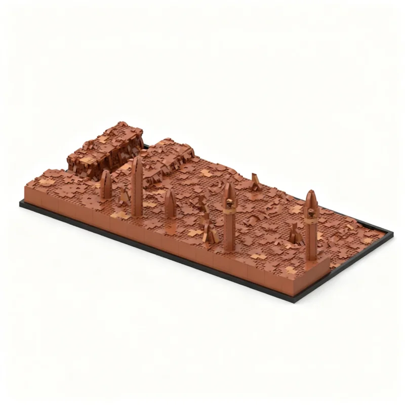 3274pcs MOC Star Battle Geonosis Battlefront II Model Building Blocks Christmas Gift Architecture Toy Art Collection Display view 4