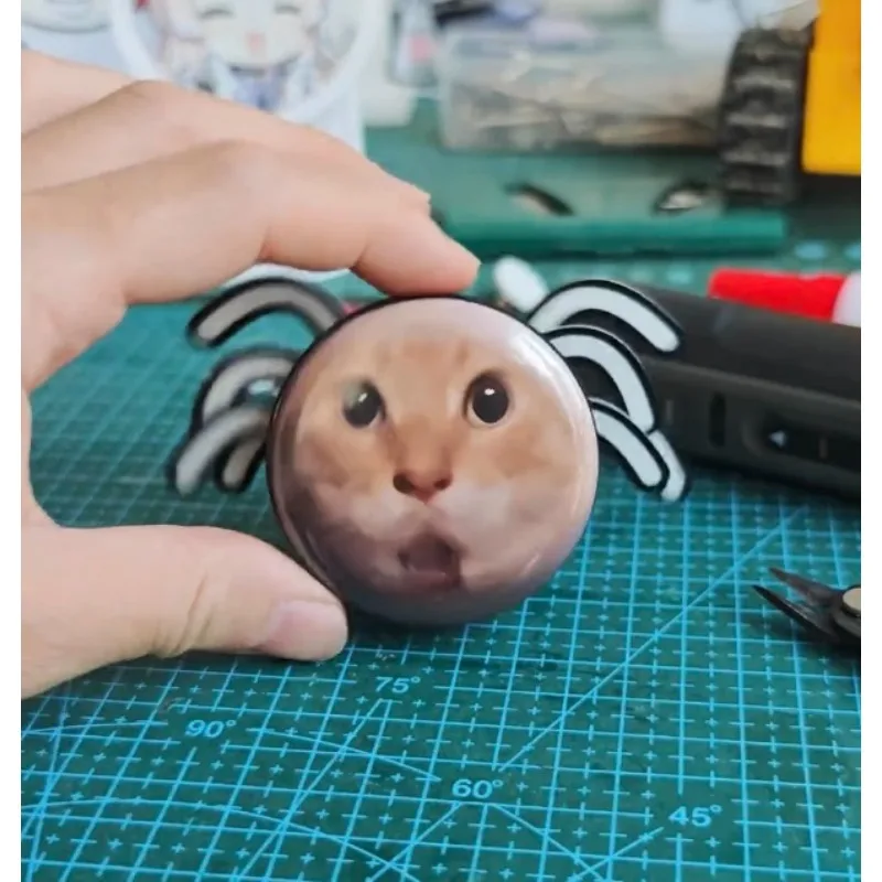 

Spider octogenarian cat can crawl handmade 3D printing electric spider robot animal model