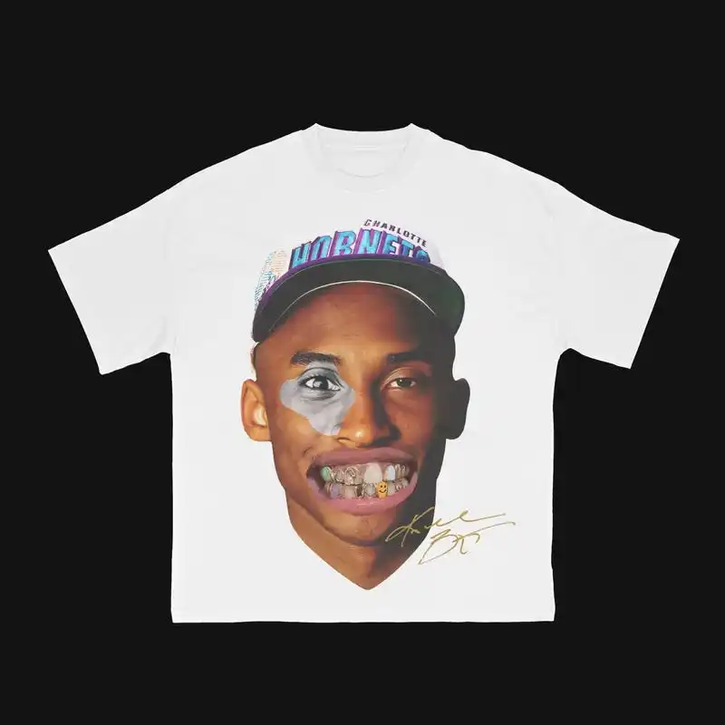 

Футболка Bryant Big Face Streetwear Boxy, рубашки Y2K, рубашка opium, баскетбольные рубашки, рубашки с рисунком, футболки большого размера, футболки в стиле ретро
