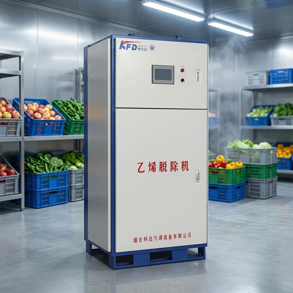 KEDA Ethylene Scrubber & Removal Device for Cold Rooms & CA Storage 300m/h Purification Rate to Slow Fresh Produce Ripening