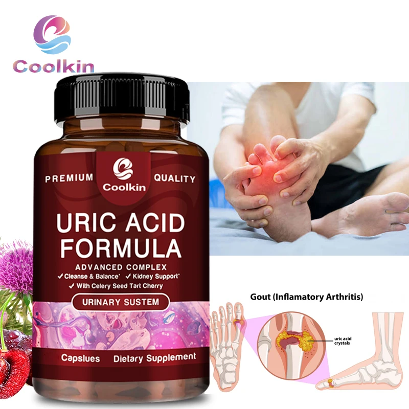 Uric Acid Cleanse and Detox - Kidney Cleanse Uric Acid Support, Joint Supplement