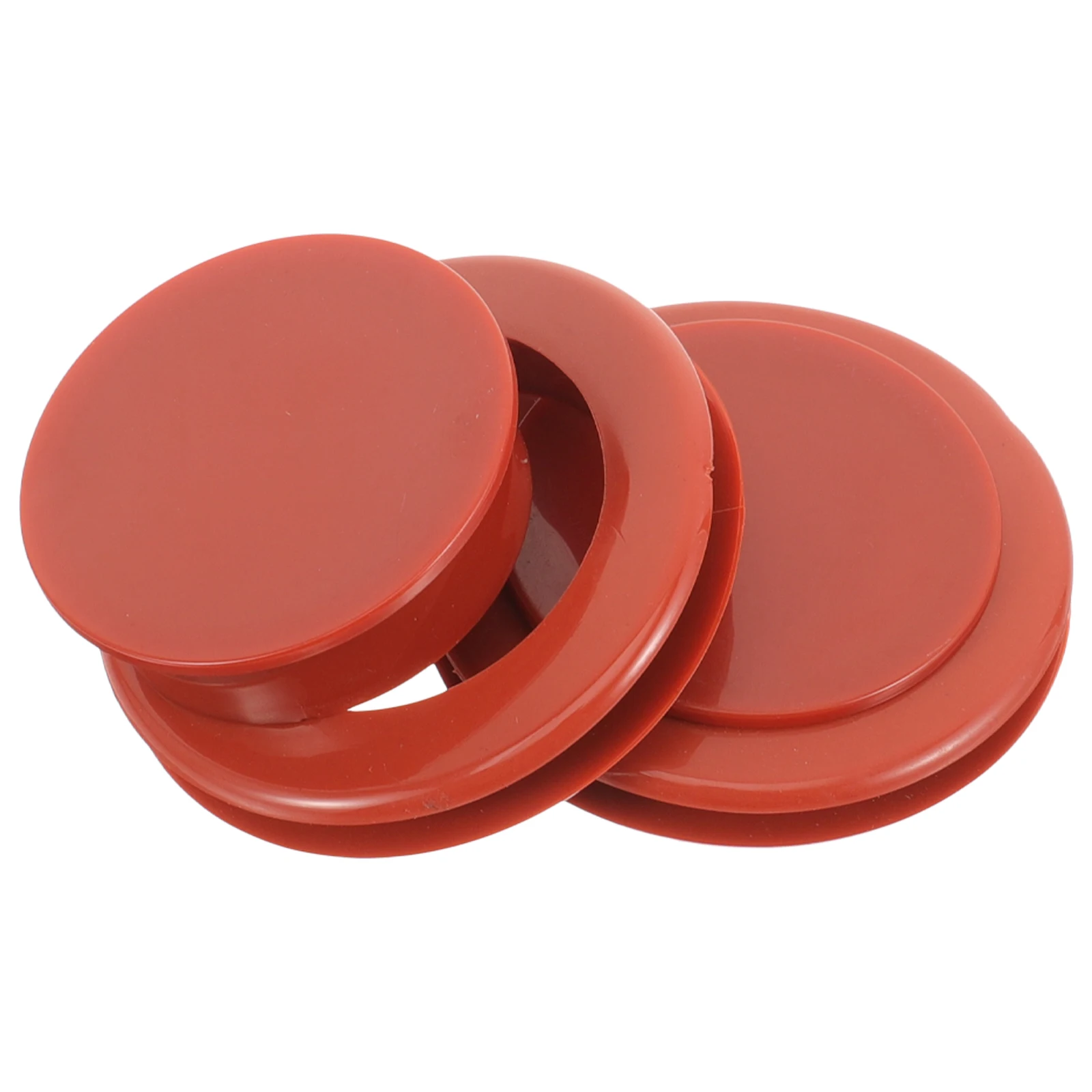 2pcs Silicone Umbrella Hole Ring Caps Durable Table Umbrella Rings Outdoor Parasol Fixation Rings For Patio Shop Use