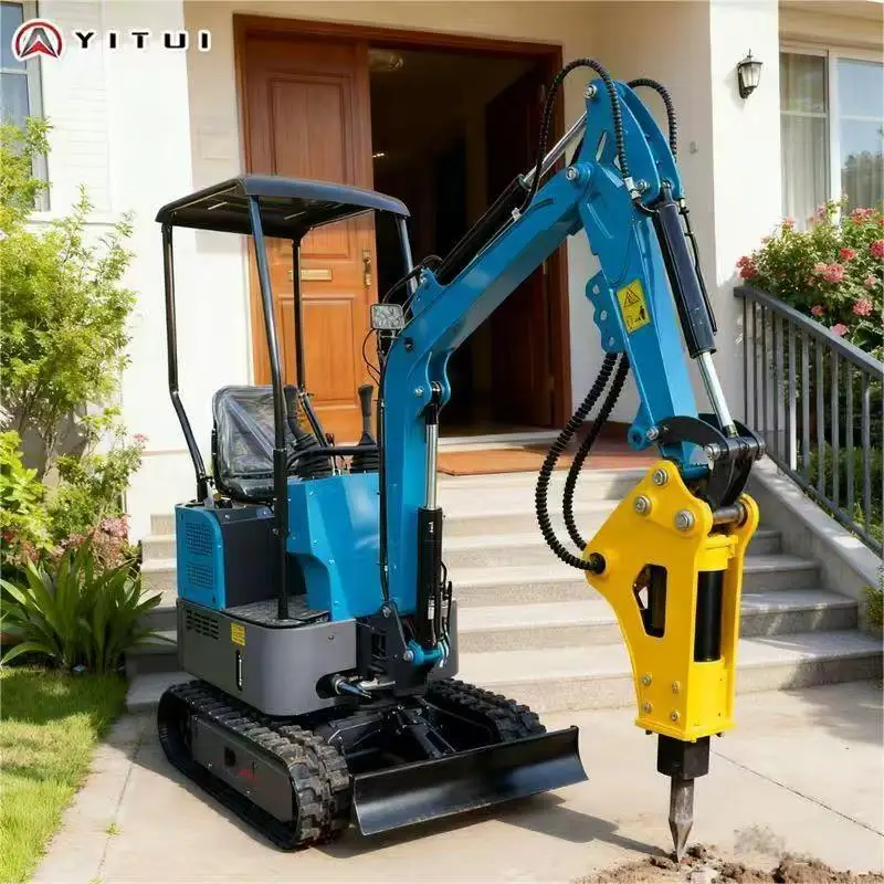 أحدث تكييف الهواء 2 طن حفارة صغيرة Epa Euro 5 Crawler Cab Mini Excavator سعر مخصص رخيص #1
