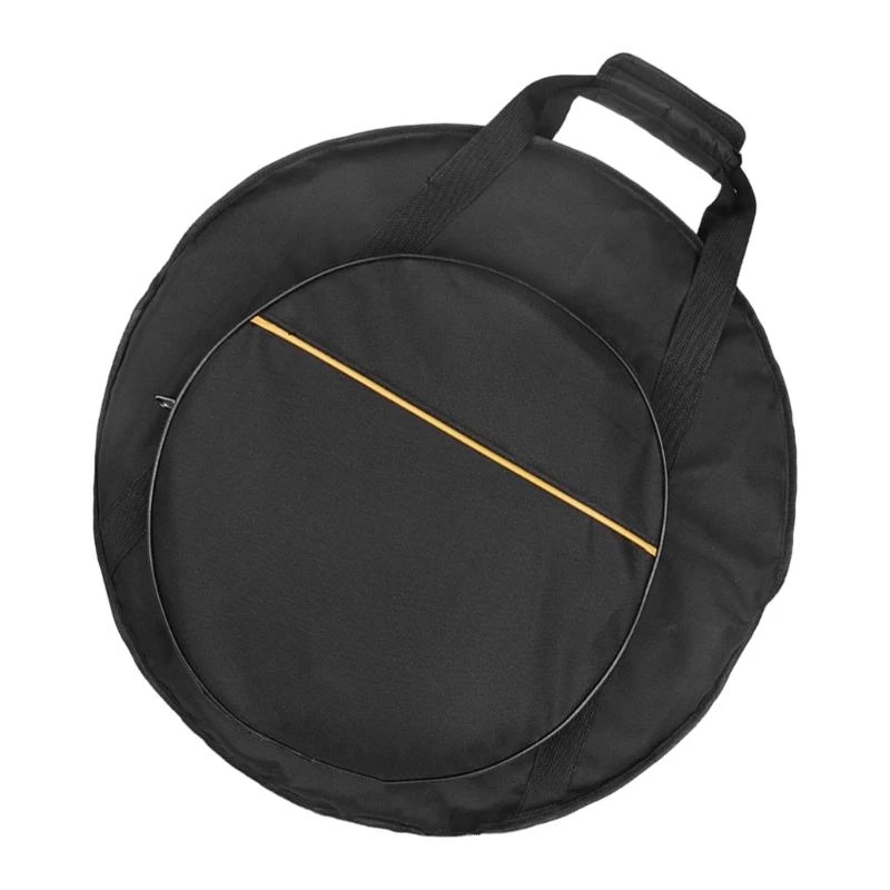 

Round Storage Bag Travel Cymbal Container Zippered Cymbal Bag Cymbal Storage Handbag Cymbal Carrying Case with Handle