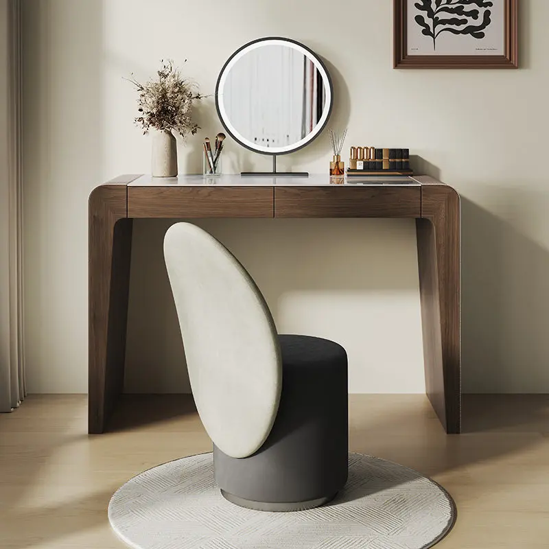 

Aesthetic Large Storage Vanity Table Nordic Modern Luxury Salon Adult Dresser Bedroom Drawers Meuble Coiffeuse Home Furniture