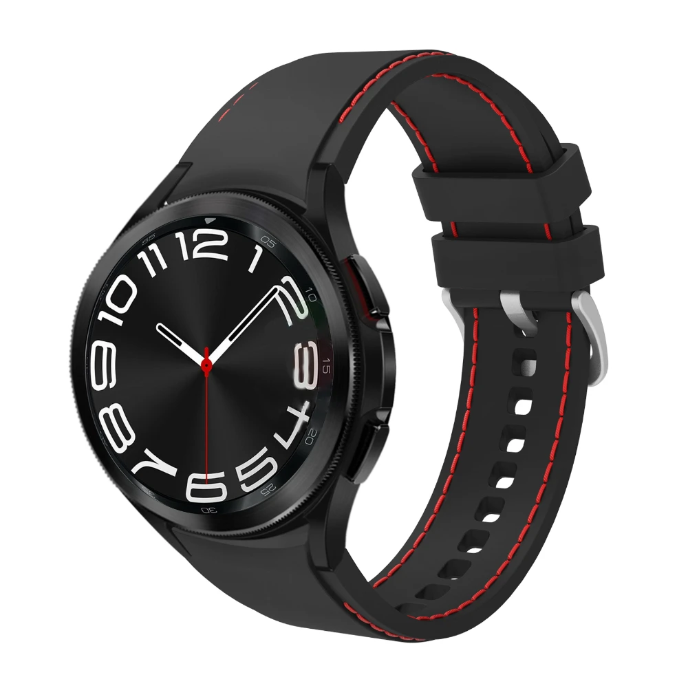 サムスンギャラクシーウォッチ用シリコンストラップ,サムスンギャラクシーウォッチ用シームレスインターフェースブレスレット54 40mm 44mm 45mm,時計用インターフェース6 4クラシック47mm 43mm 46mm