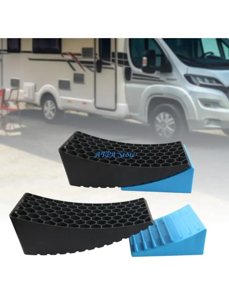 

U13C RVs Leveling System Up to 35000lbs RVs Leveling Blocks Leveler System with Bag
