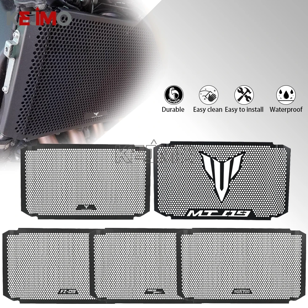 

Accessories For Yamaha MT-09/FZ-09 2017 2018 2019 2020 MT/FZ 09 CNC Motorcycle Radiator Guard Grille Protector Cover Protection