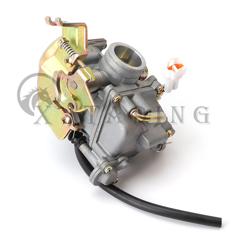 Motorcycle CVK24.5 24.5mm Carb Carburetor For Yamaha GY6 125cc-250cc Engine scooter ATV Dirt Pit Bike Racing Accessories