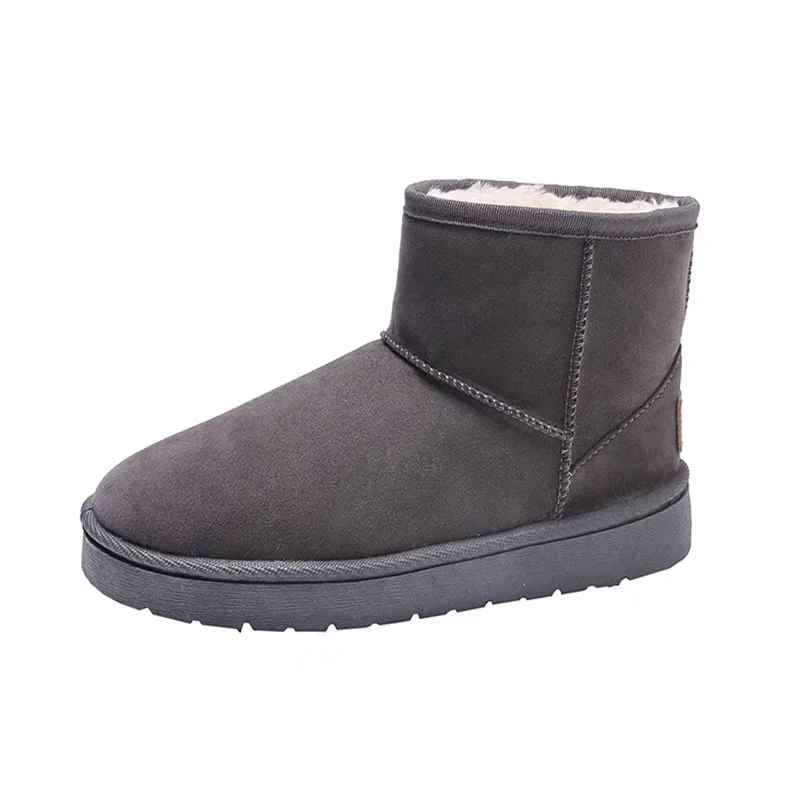Große Größe 41 Damenschuhe Schneestiefel Winter Plus Samt Dicke Plateaustiefel Plüsch Warme Baumwollschuhe Stiefel Damen Größe 36-41 – Detail 7