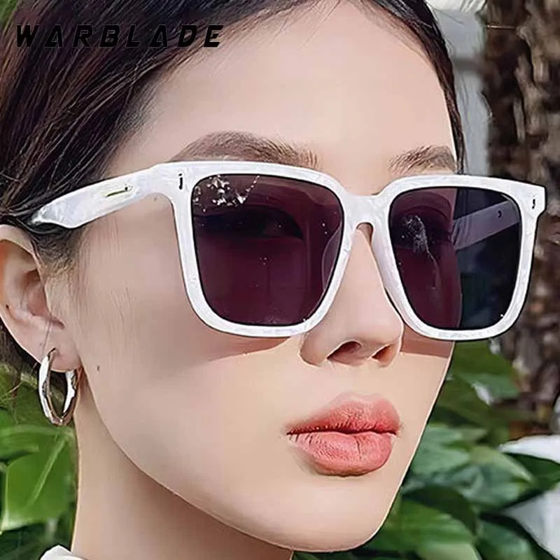 

Classic Rivets Decorate Square Women Sunglasses Brand Designer Big Frame Men Sunglass Hiking Outdoor Fishing Summer Shades UV400