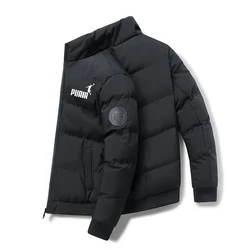 New PUAIA winter down jacket men's fashion Korean version handsome and versatile warm cotton