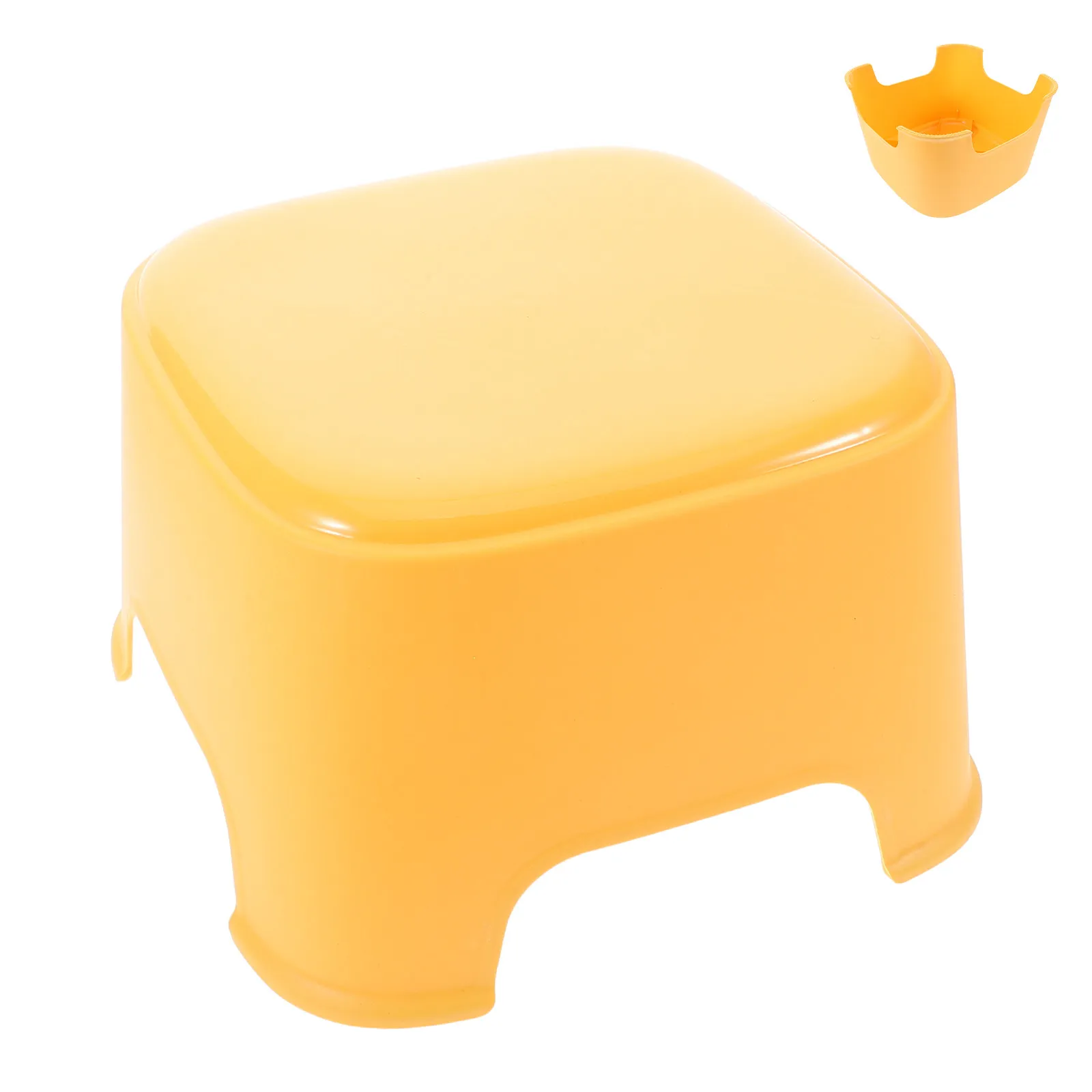 Colored Toddler Stool Children Step Stool Safe Comfortable Plastic Seat for Bathroom Toilet Squatting Potty Training Ergonomic