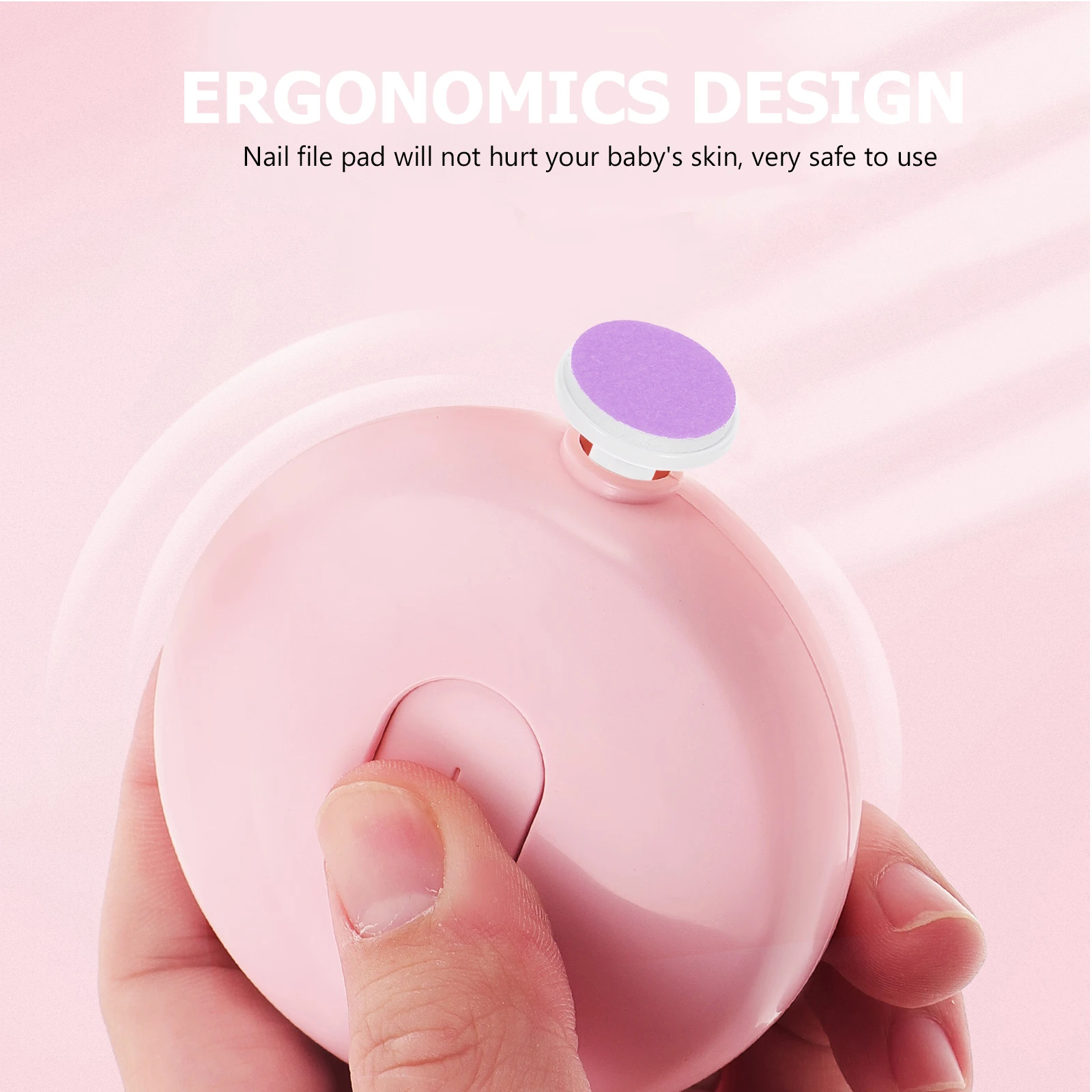 12 szt. Obcinacz do paznokci wkładki wymienne dla noworodka narzędzia elektryczne artykuły do głowice szlifierskie dla niemowląt