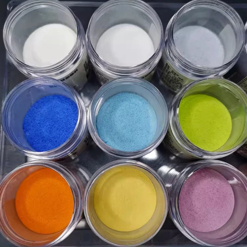 6/12 Farben 30g Hochtemperatur-Transparentes Emaille-Pulver Glaspigment-Set DIY Handgemachtes Silber Handwerk Dekorative Färbung – Detail 5