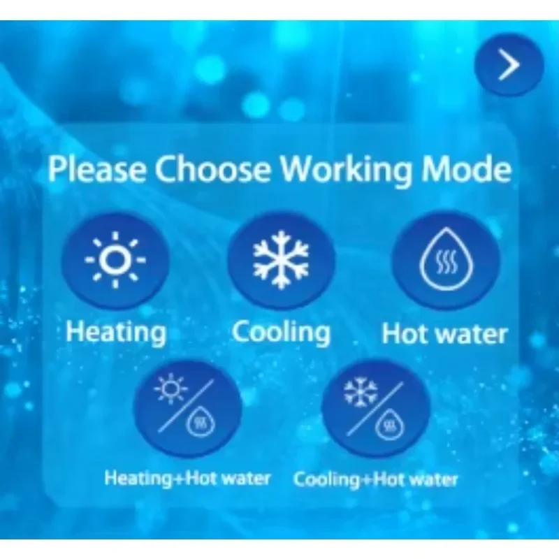 Heat Exchanger 18kw 21kw Ground Source Heat Pump R32 R410a