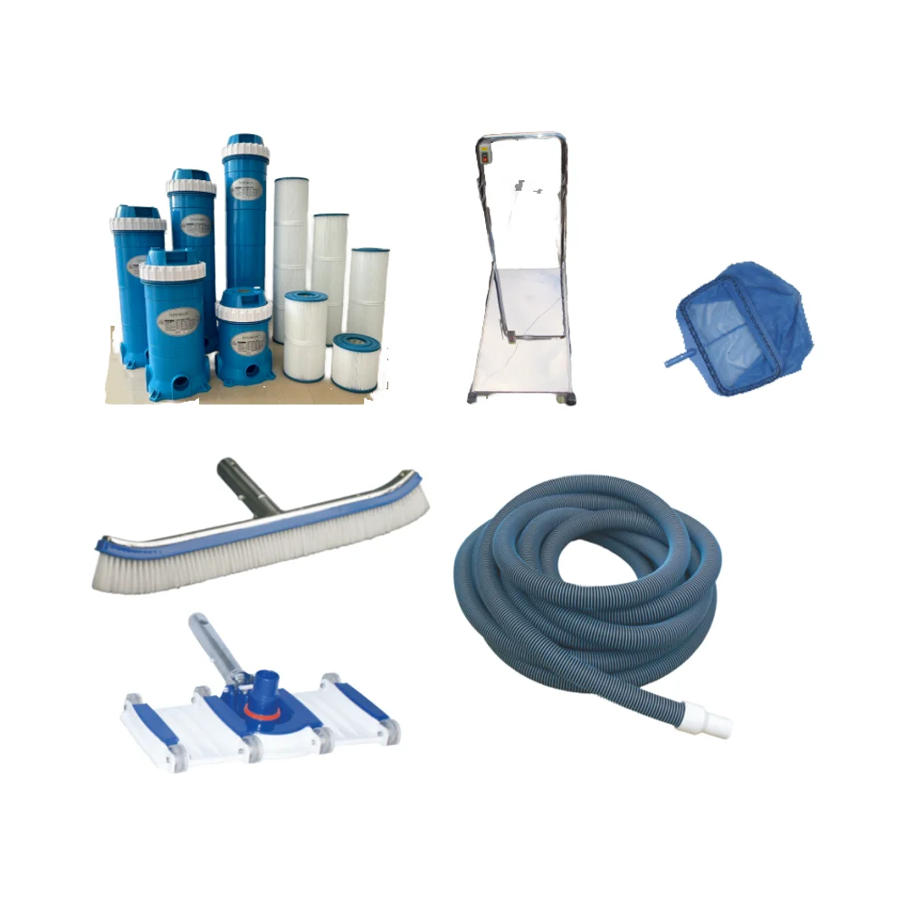 

Полный набор пылесосов для бассейна — полный набор для чистки с аксессуарами для обслуживания бассейна