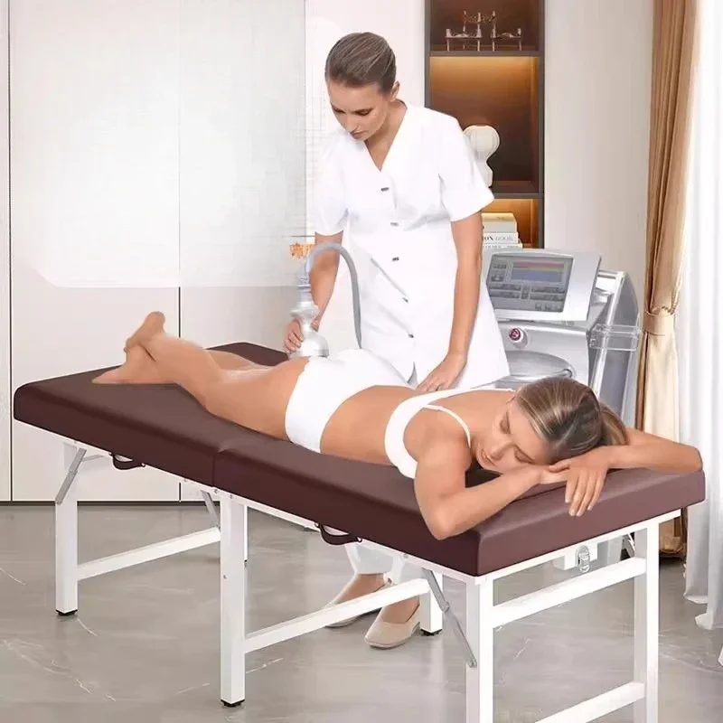 Fold Portable Cervical Spine Massage Table Household Multi-functional Design Massage Bed Space-saving Meuble Salon Furniture