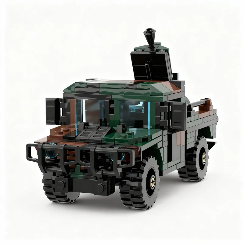 

318pcs MOC HMMWV Cars Model Building Blocks Construction Toy Christmas Gifts DIY Creative Idea Education Birthday Assemble Brick