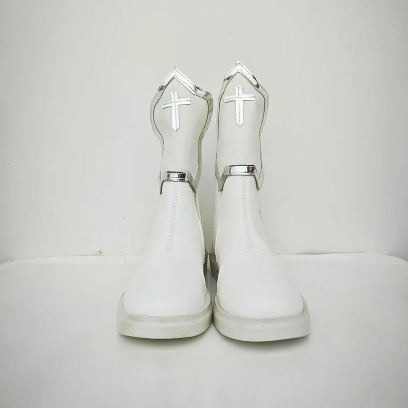 Sapatos de Cosplay de Anime Asuna, Acessórios Yuki Asuna, Fantasias de Halloween para Mulheres