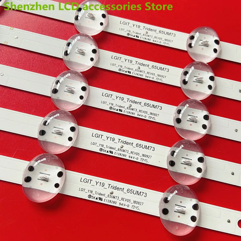 LCD TV 라이트 바, LG 65LG73CNPCA TV 라이트 바, 메가 6V 9LED 715mm, 65 인치, 100% 신제품