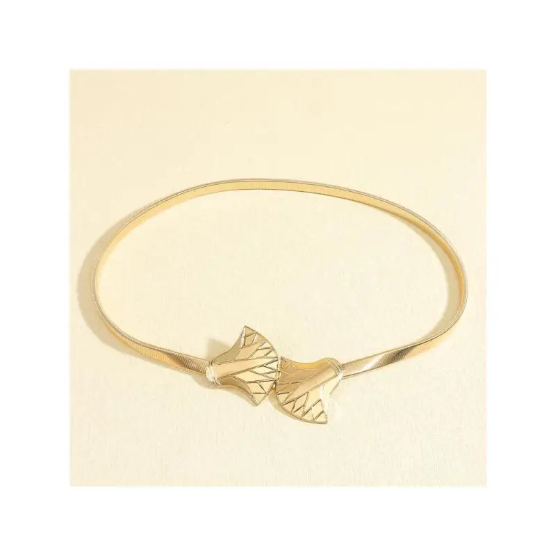 60-80cm Women Golden Silver Belt Decorative Dress Four Seasons Unique Chain Spring Rhinestone Waist Elastic Versatile 2025