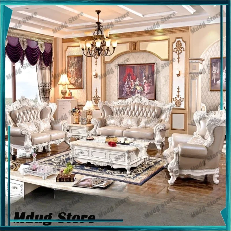 Europe Classic Sofa Sleeper 2 Seater Kids Nordic Elegant Sofas Large Apartment Muebles Para El Hogar Furniture Decoration