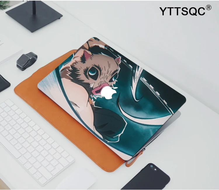 Imagem -06 - Capa Anime Hashibira Inosuke para Macbook Air m2 m1 Pro 13 14 16 Mac Shell Rígido A2681 A2337 A2338 A2681