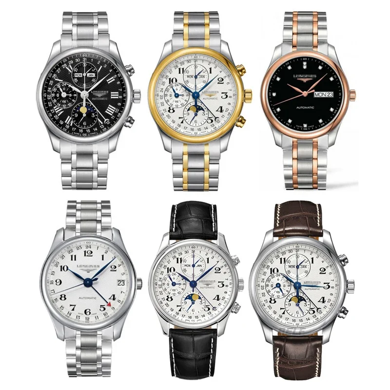 5 مؤشر الصلبة الفولاذ المقاوم للصدأ حزام 12/13/14/15/16/17/18/19/20/21/22/23/24 مللي متر قوس فراشة مشبك الرجال النساء المعادن حزام (استيك) ساعة